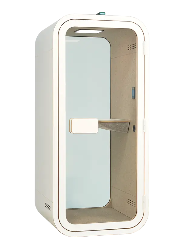 ACOUSTIC SPACE 100, akustický box 2200x1000x990 mm, bílá/bílá